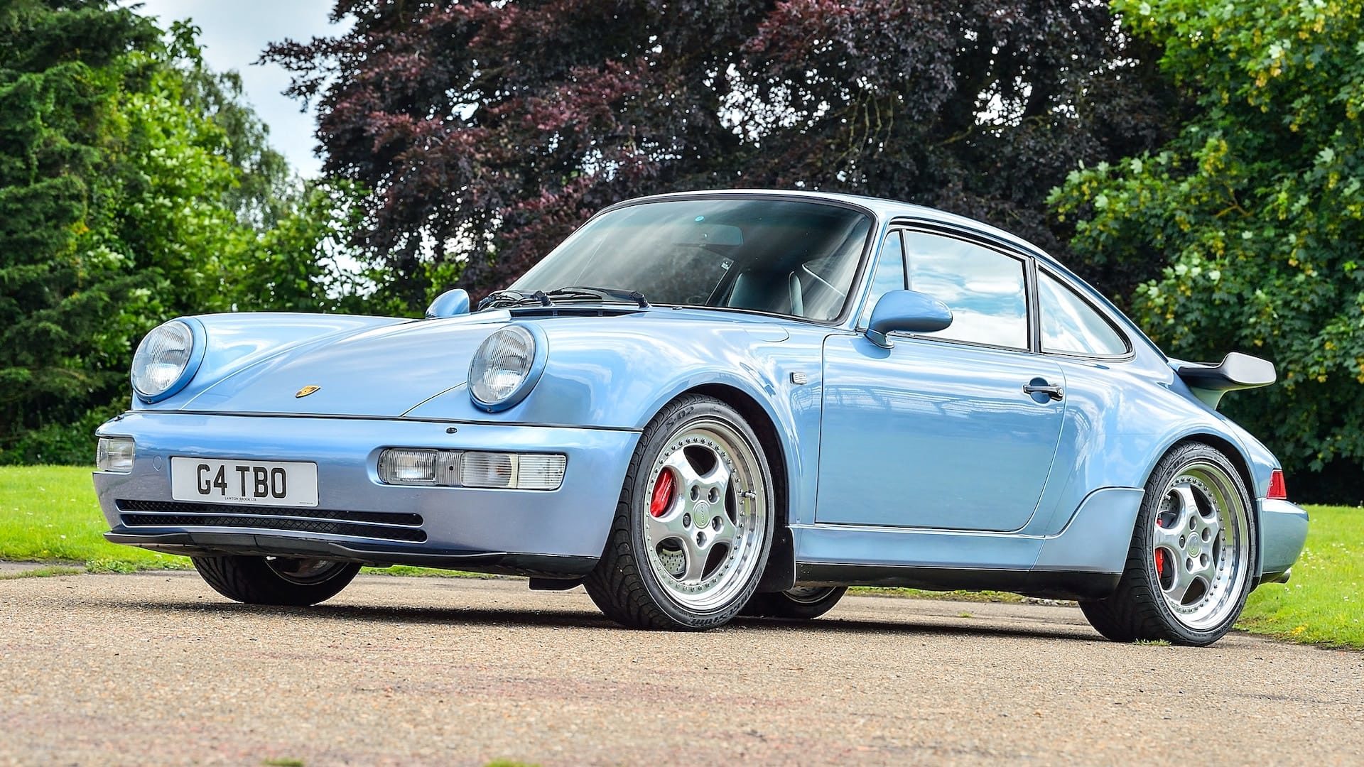 Jenson Button Porsche 964 Turbo