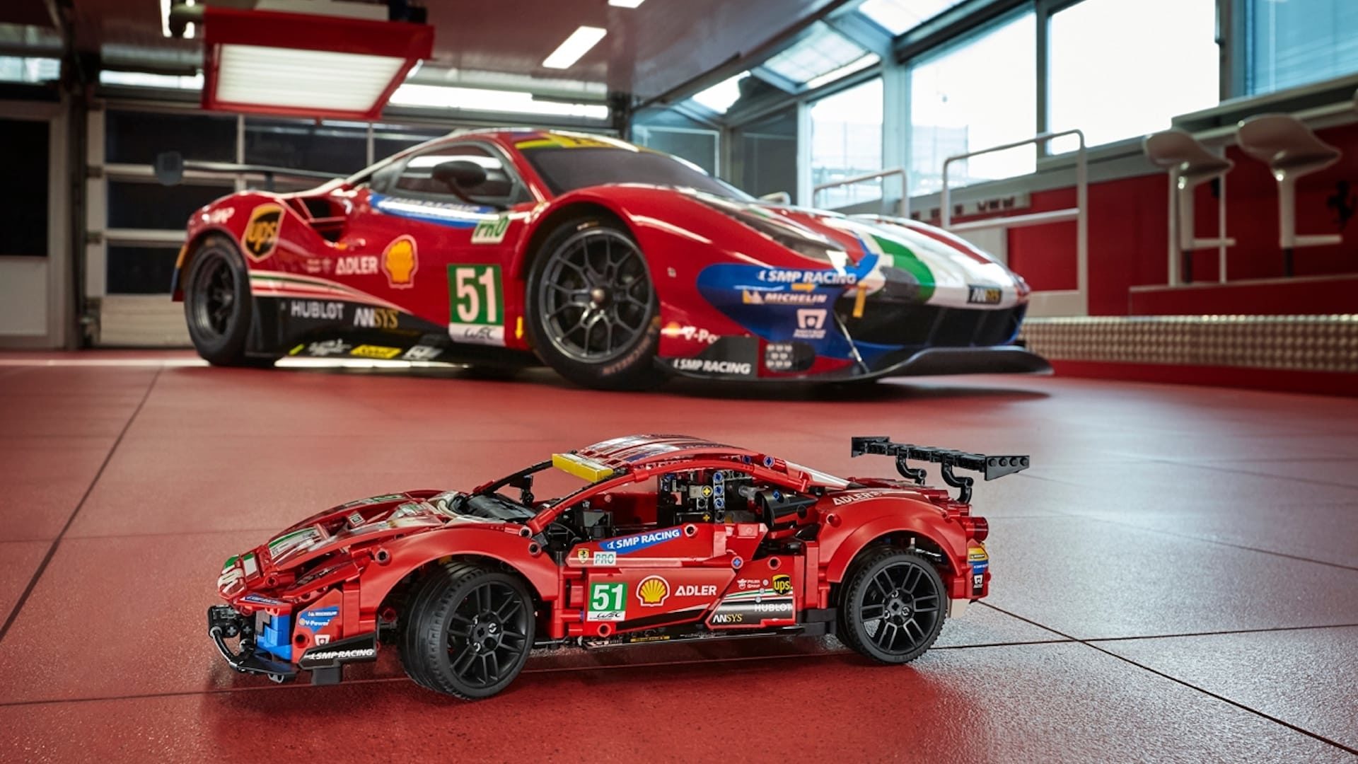 Lego Technic Ferrari 488 GTE