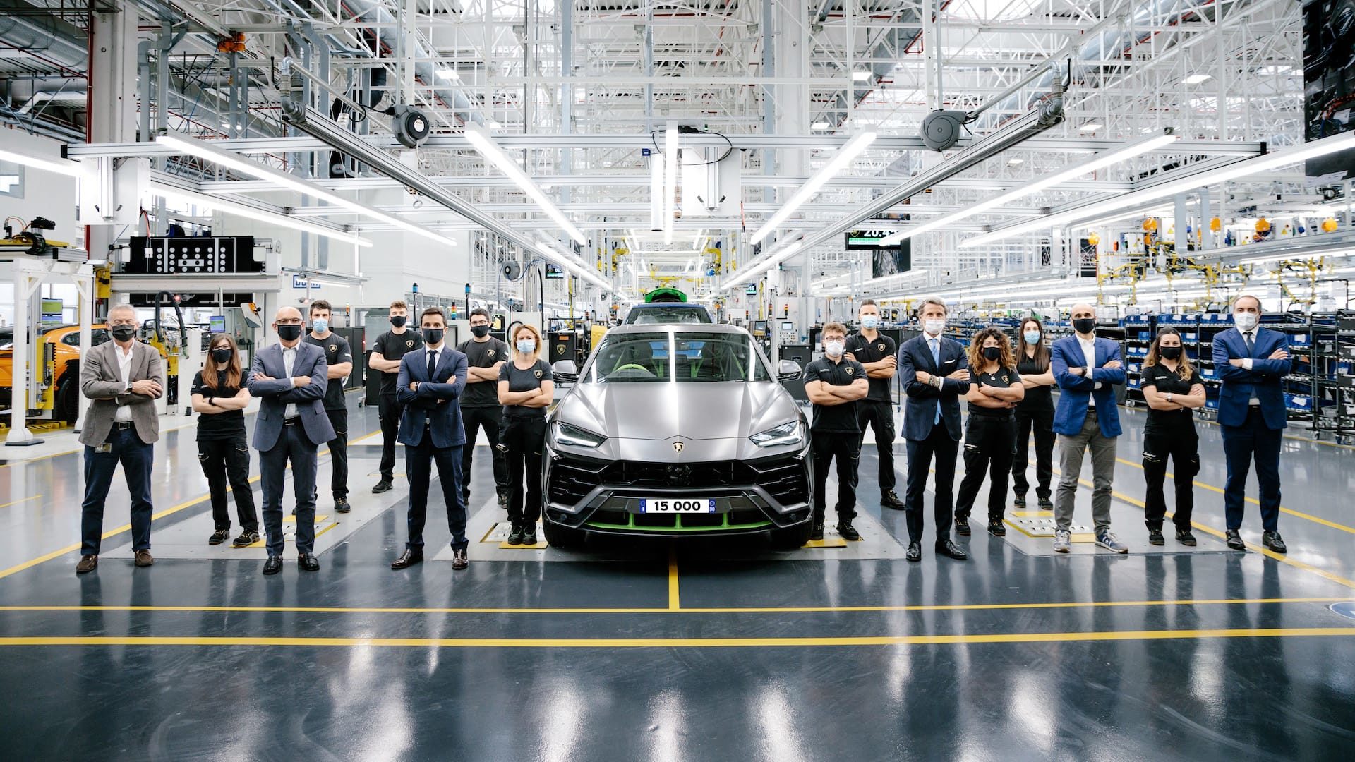 Landmark Lamborghini Urus SUV delivered