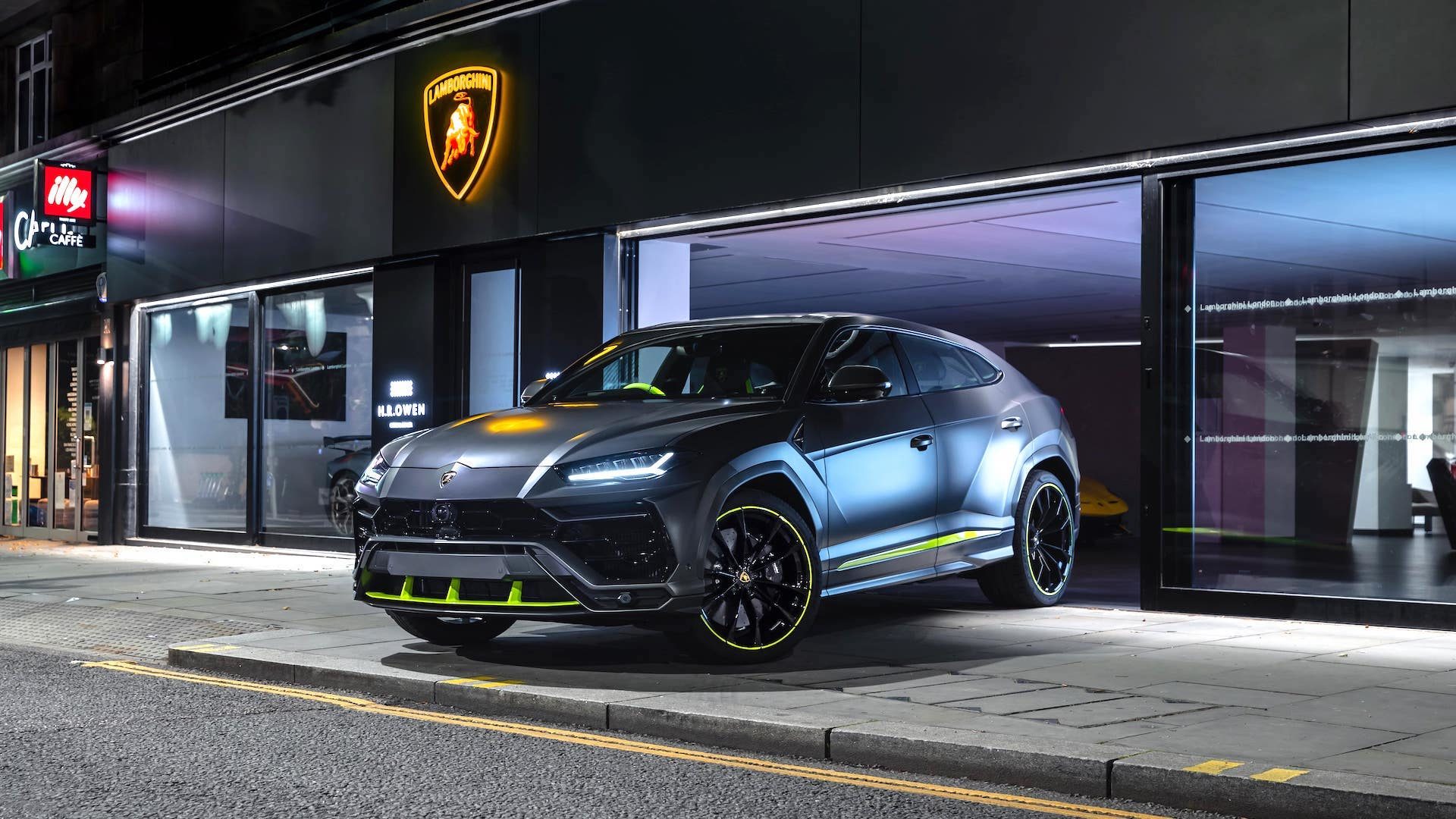 Landmark Lamborghini Urus SUV delivered