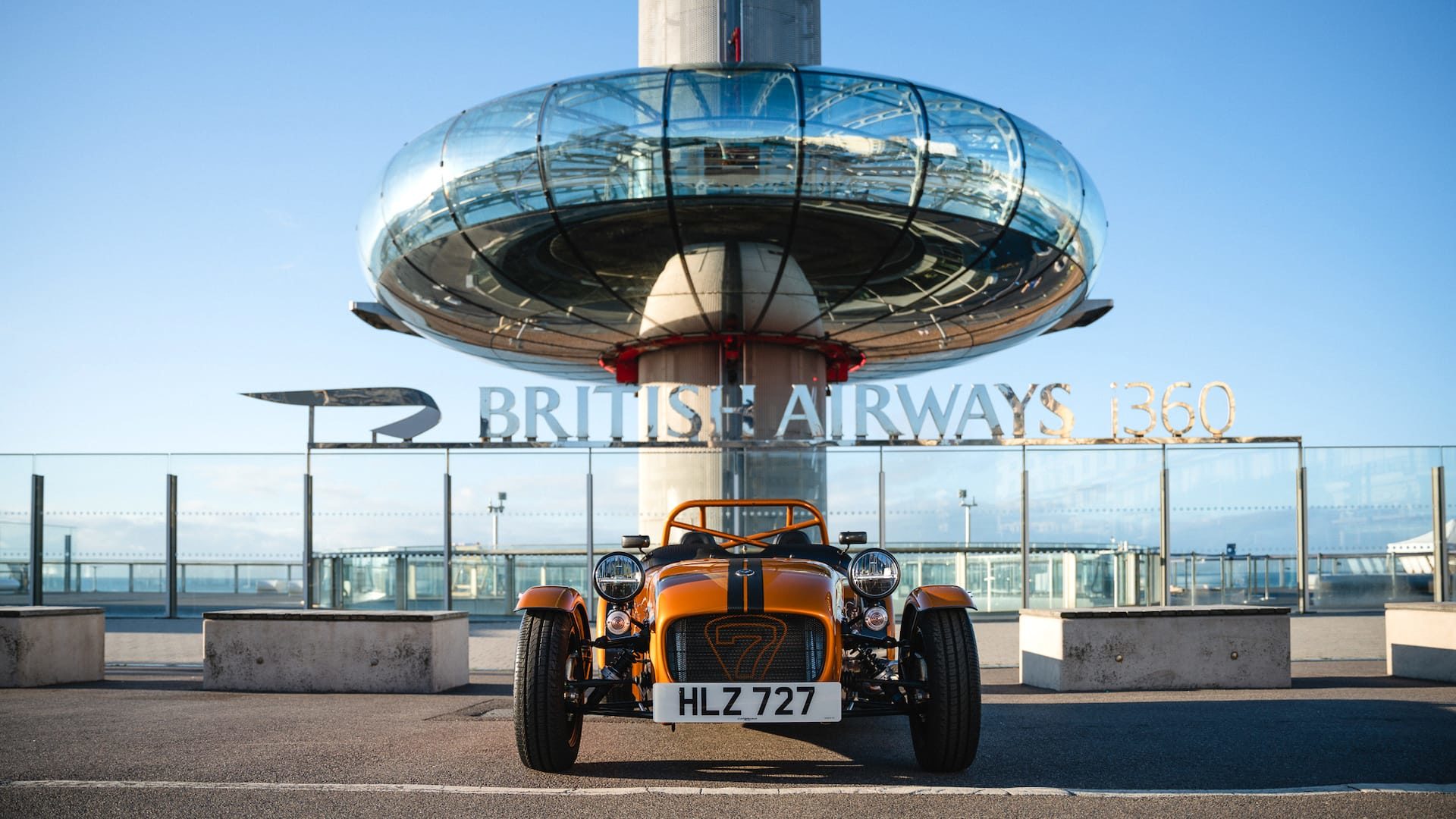 World's Highest Car Dealership by Caterham