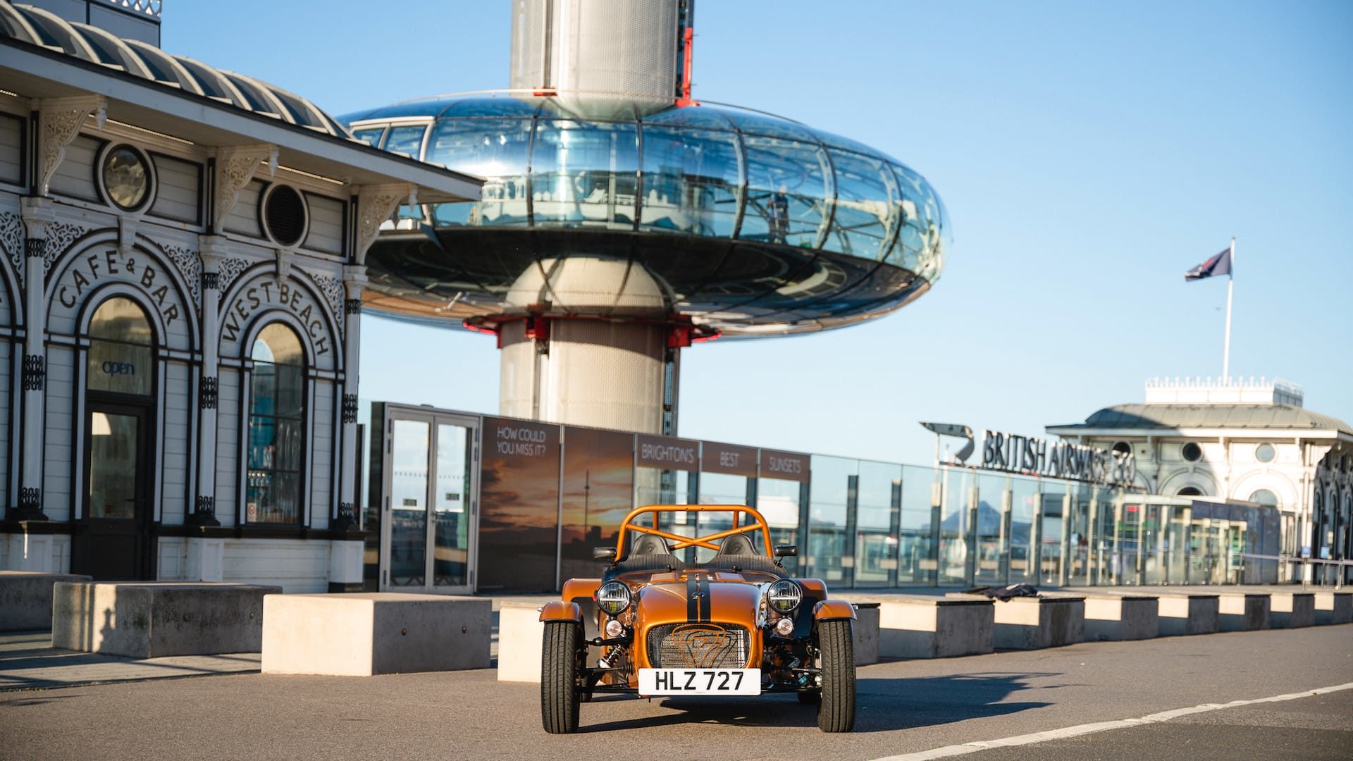 World's Highest Car Dealership by Caterham