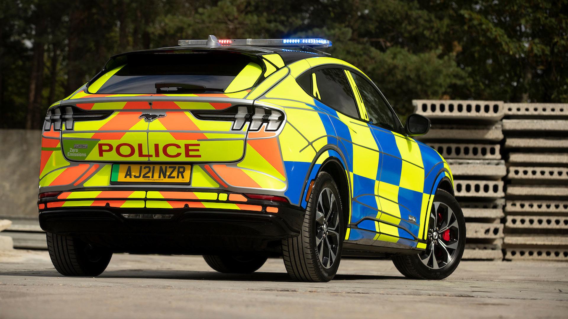 Ford Mustang Mach-E Police Car