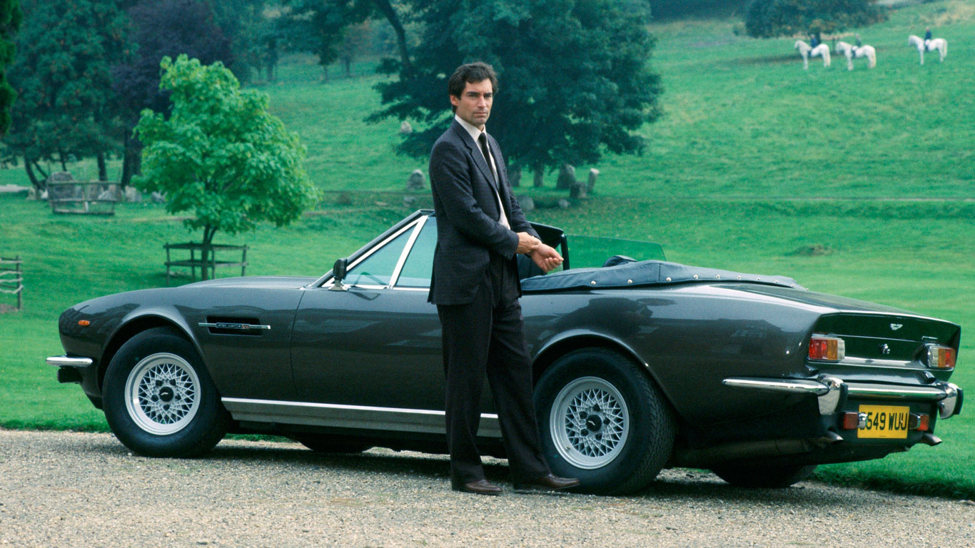 The Living Daylights: Aston Martin V8 Vantage Volante