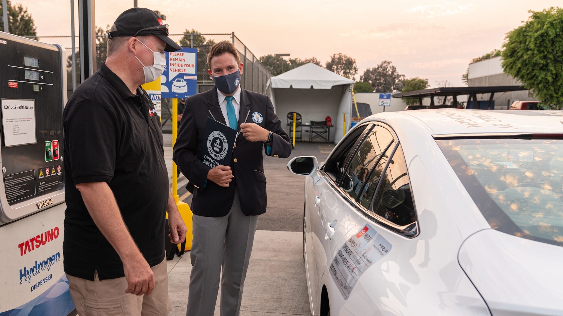 Toyota Mirai Guinness World Record