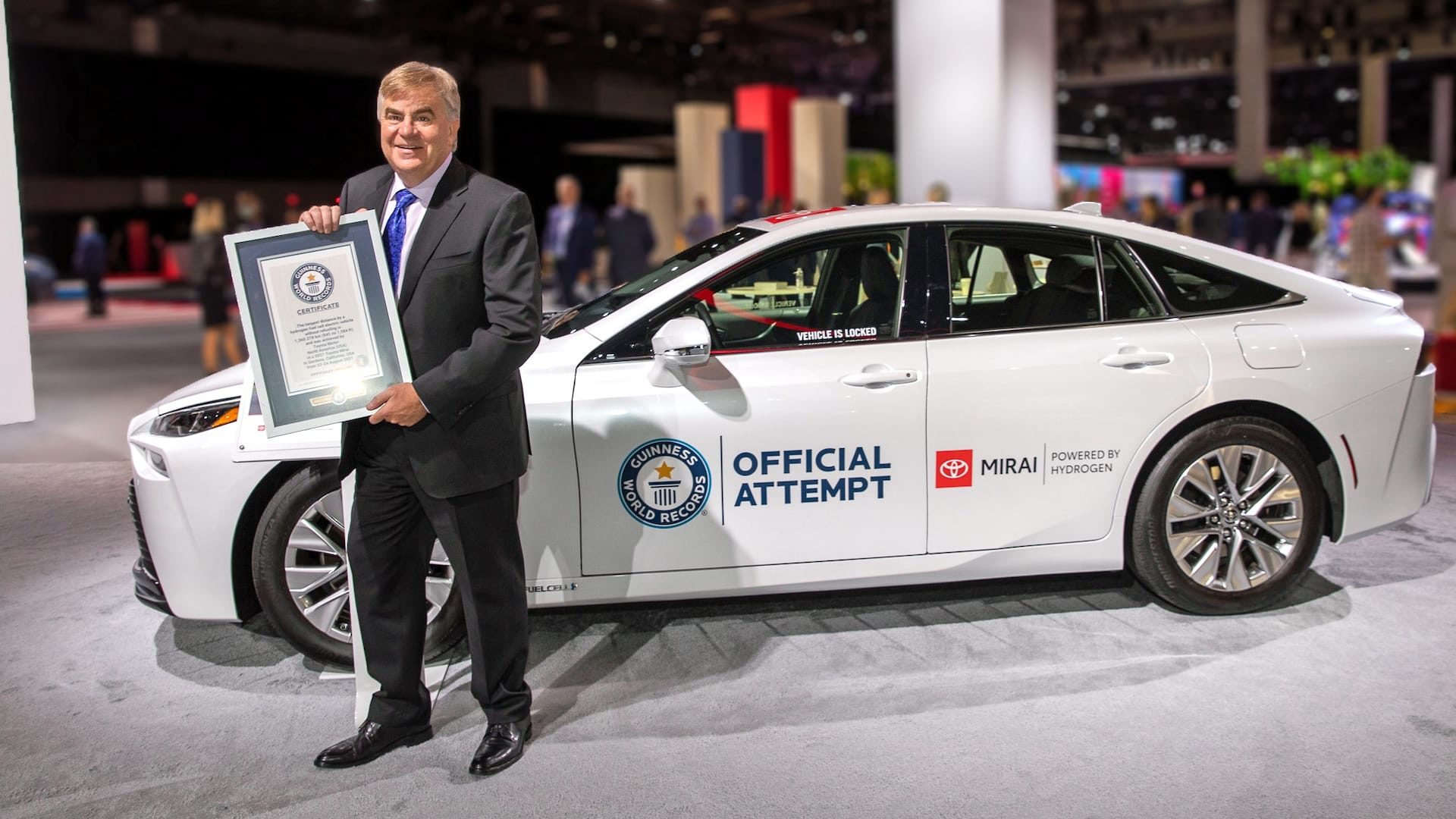 Toyota Mirai Guinness World Record