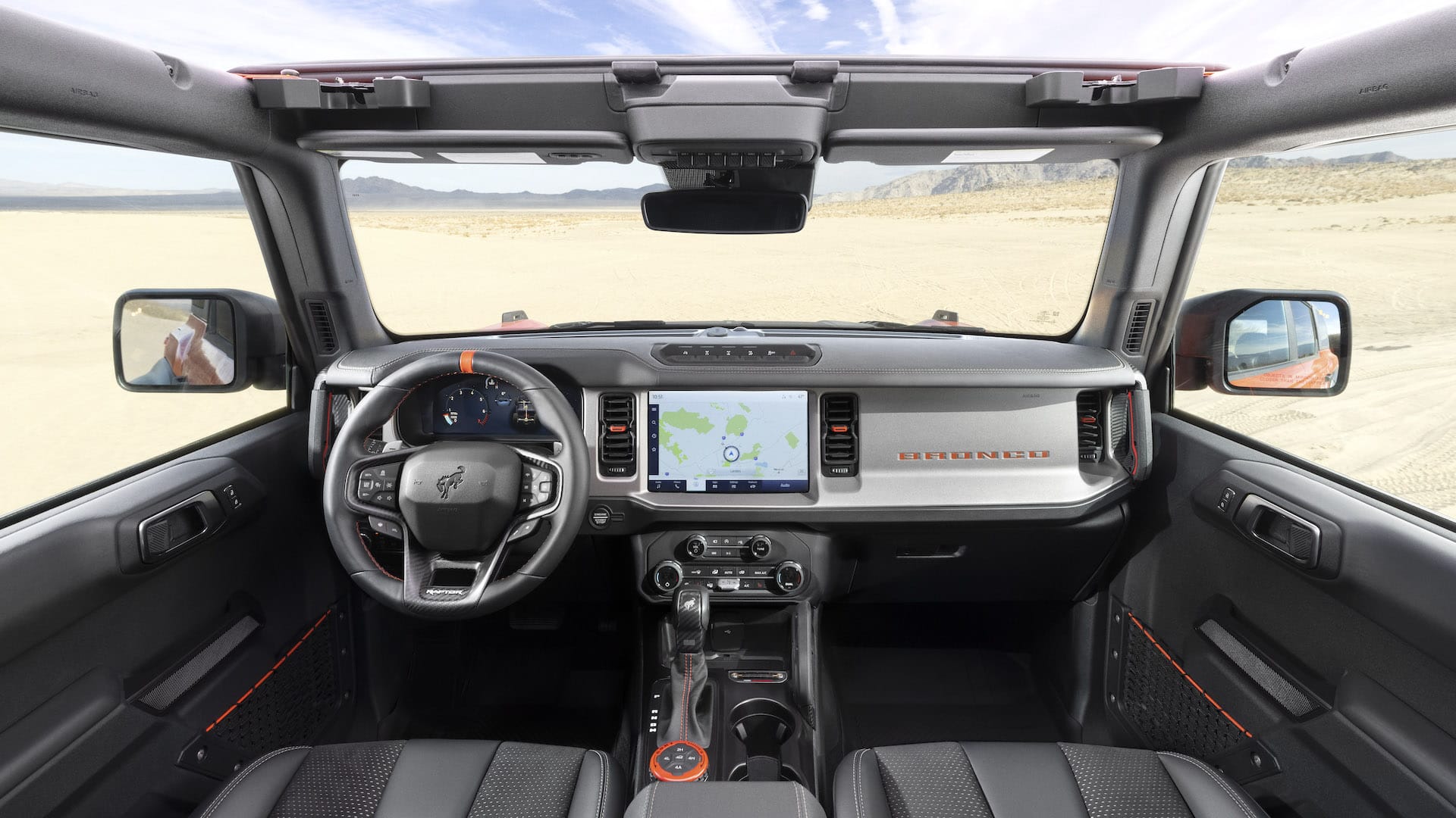 2022 Ford Bronco Raptor Interior