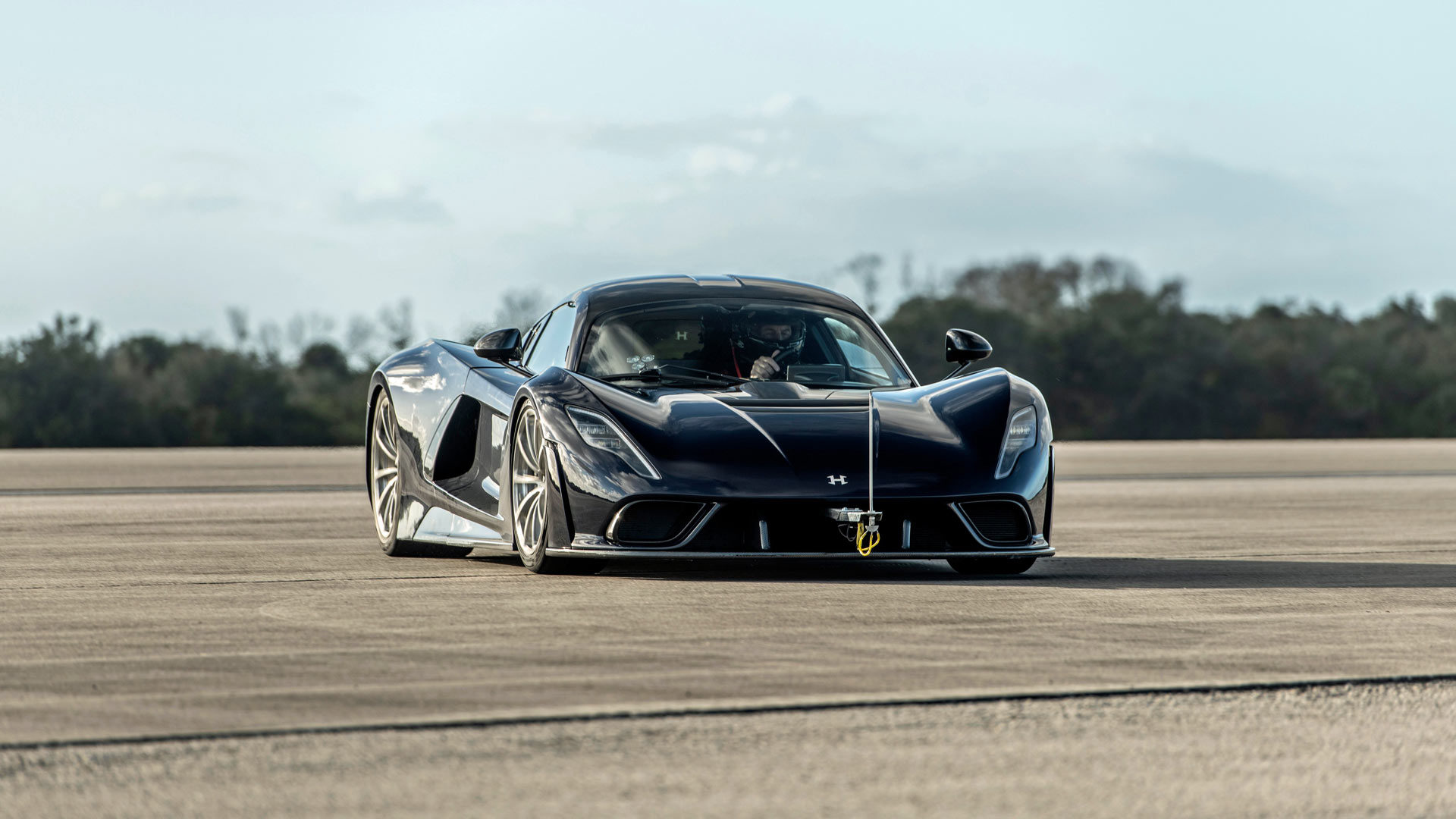 Hennessey Venom F5 Speed Test