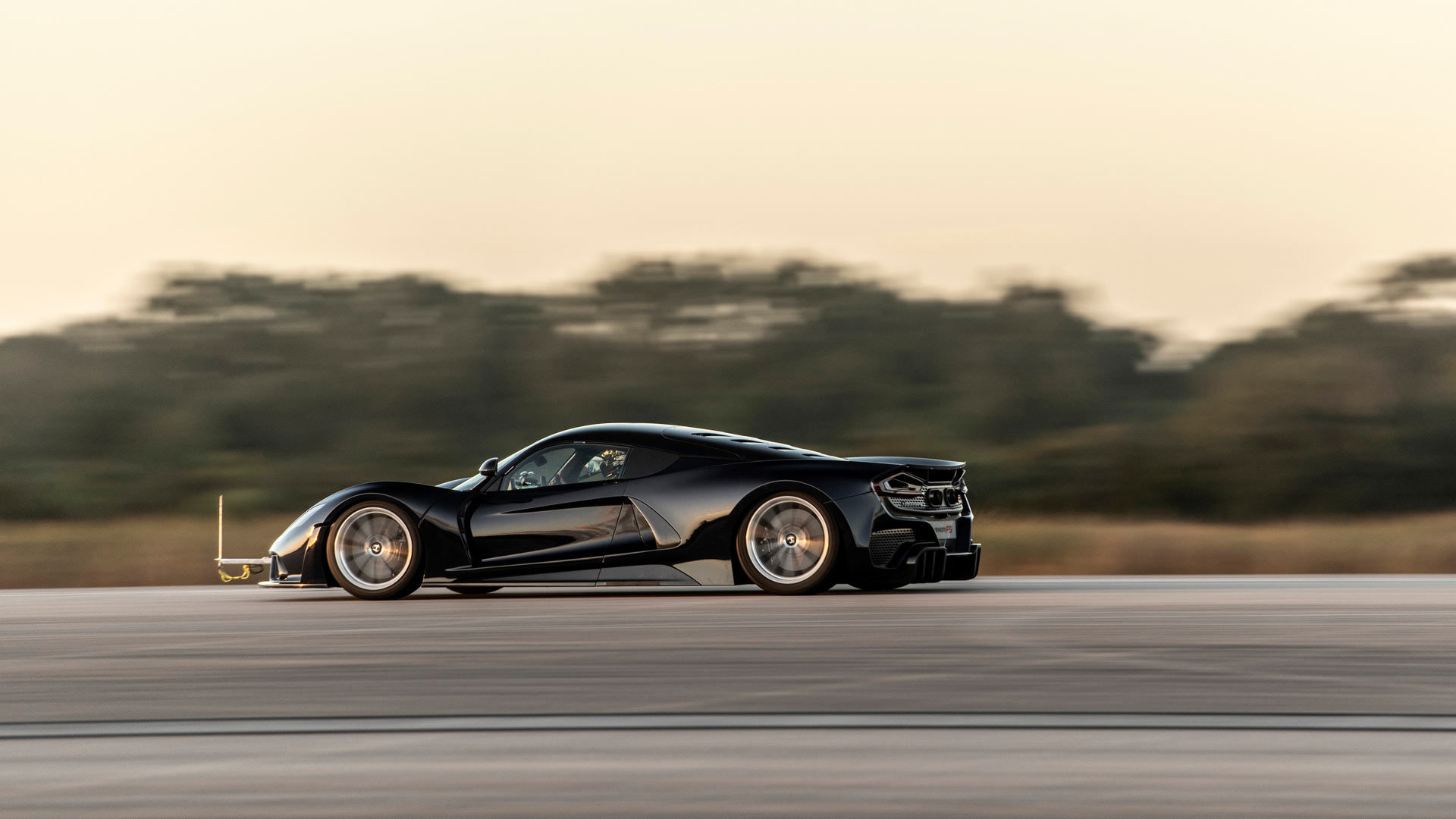 Hennessey Venom F5 Speed Test