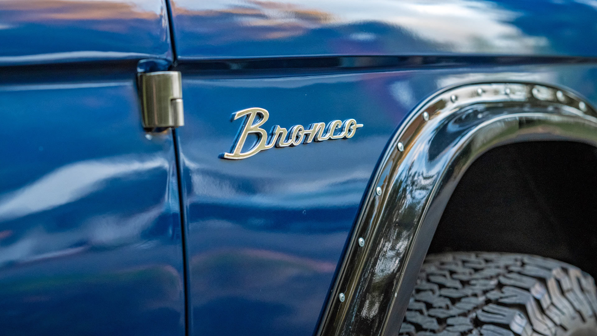 Jenson Button's 1970 Ford Bronco