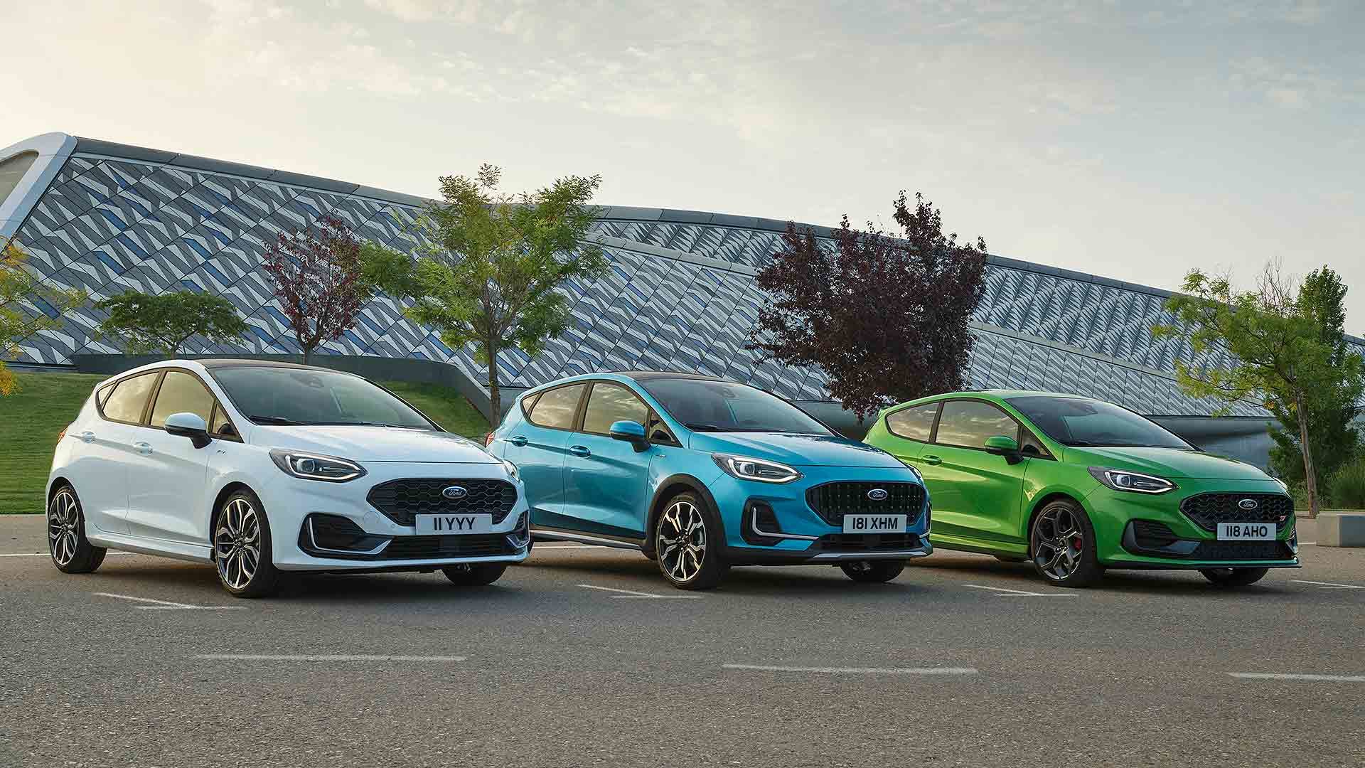 2022 Ford Fiesta range