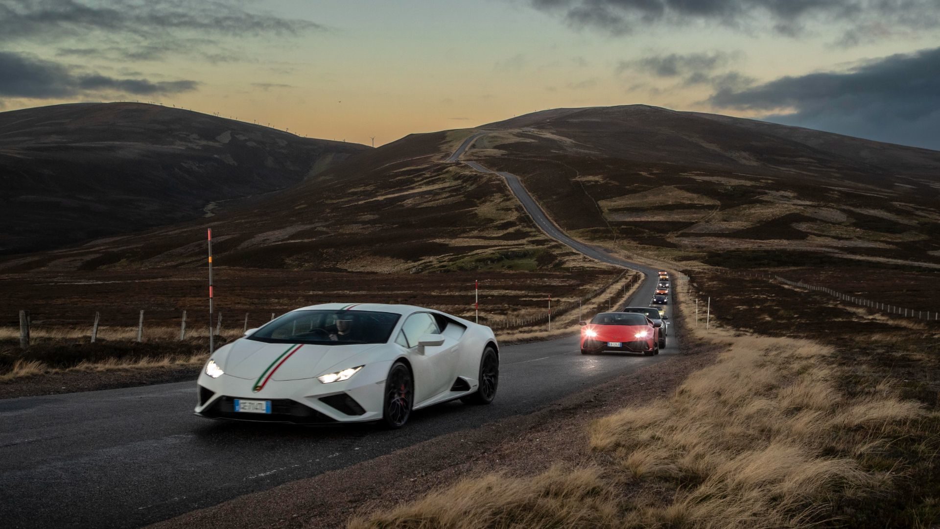 Lamborghini road-trip