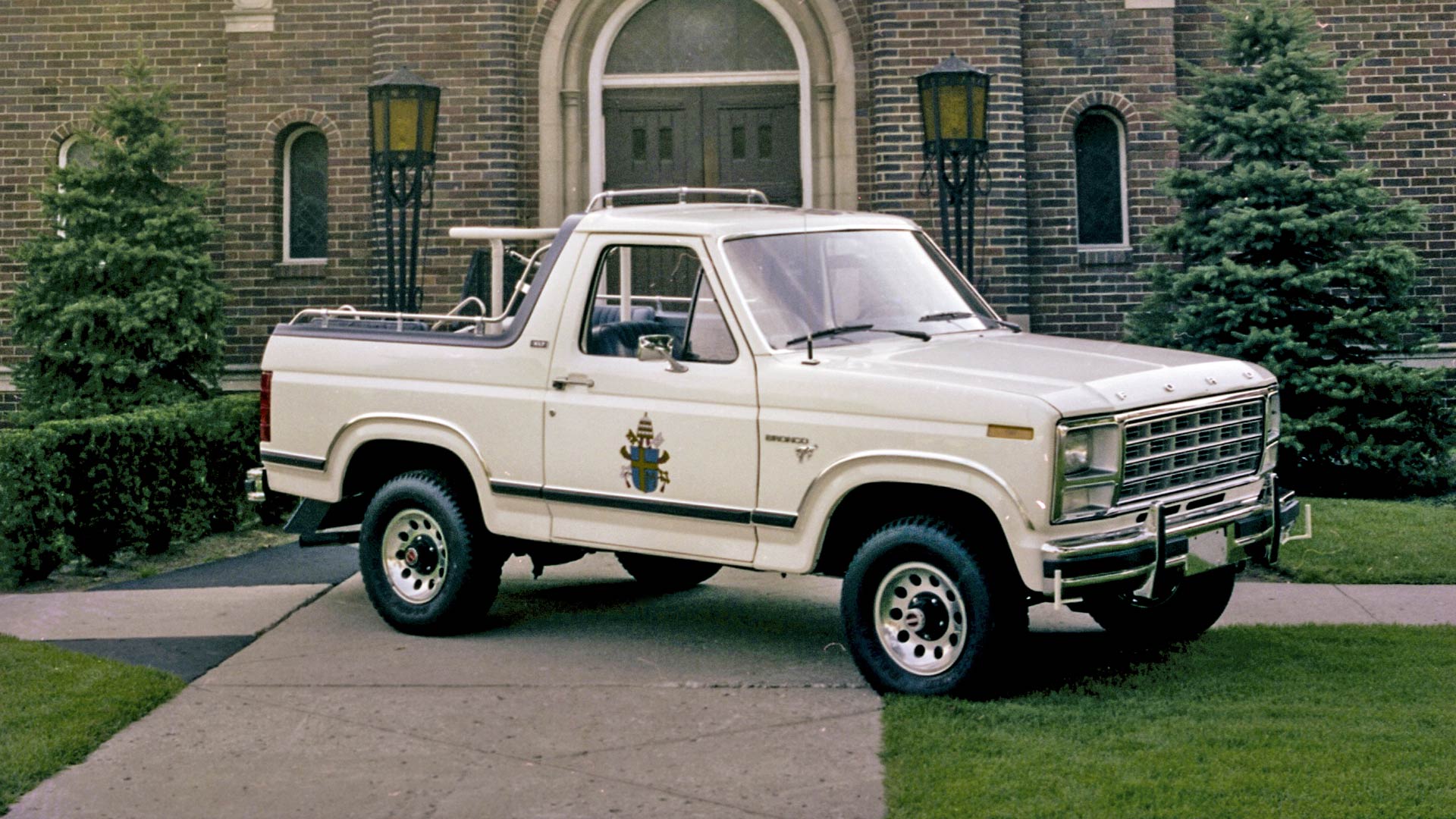 1980 Ford Bronco Popemobile