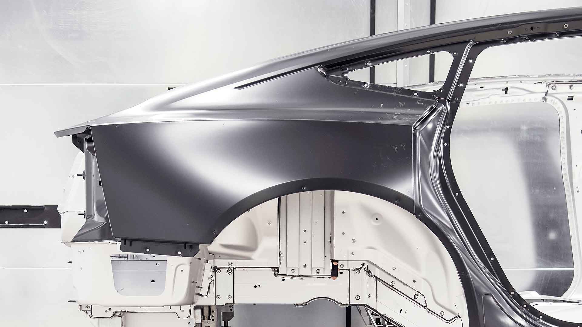 Polestar bonded aluminium platform