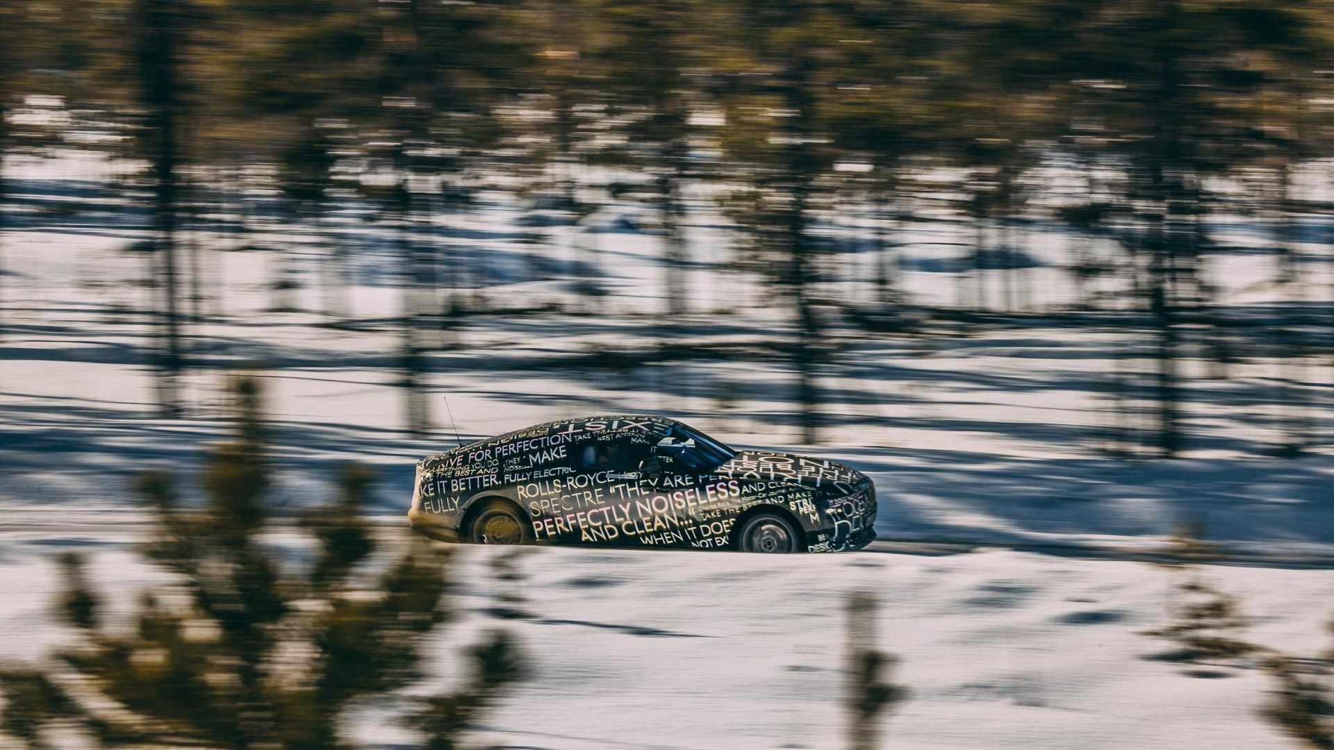 Rolls-Royce Spectre Arctic Testing