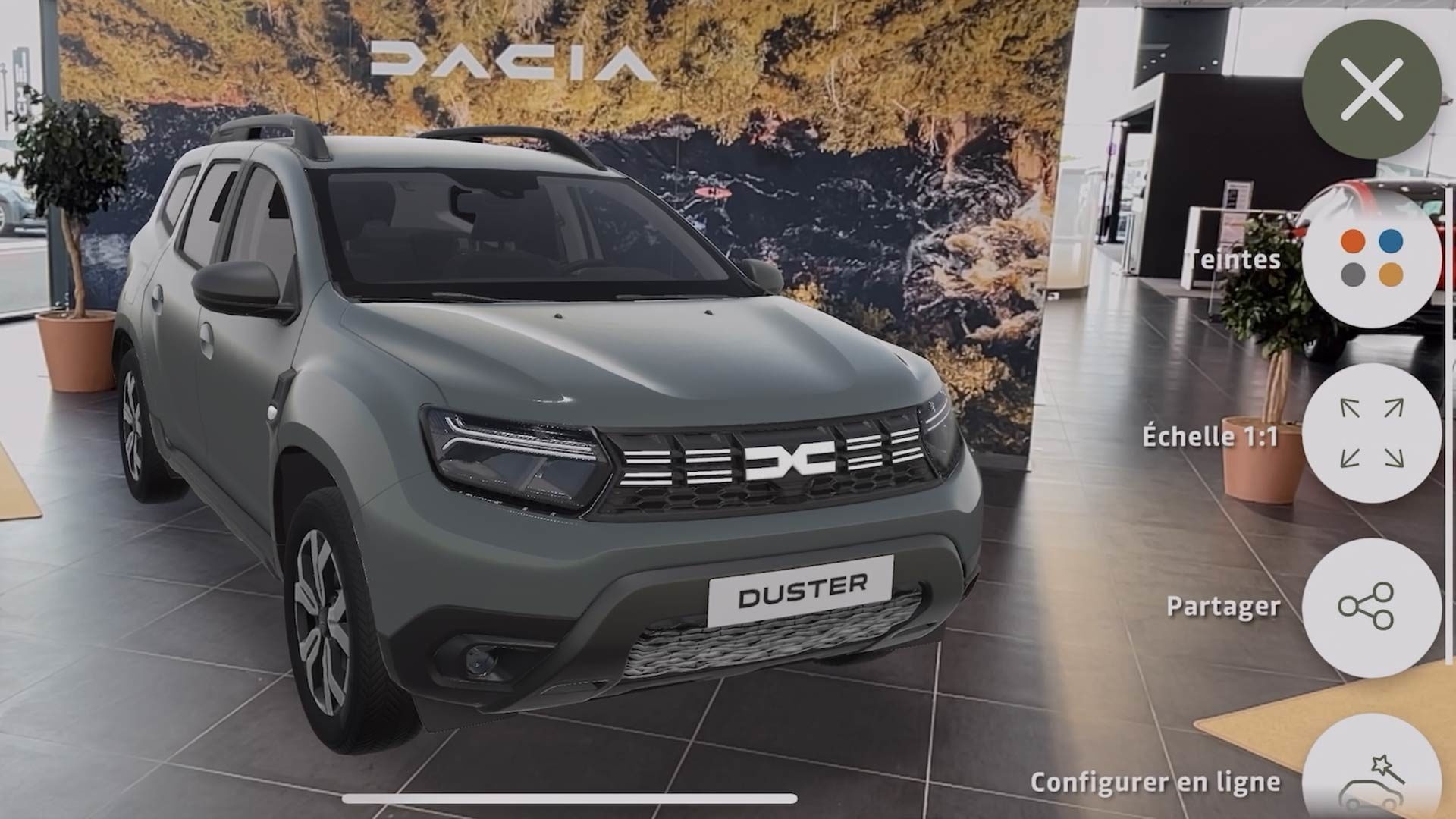 Dacia Augmented Reality App