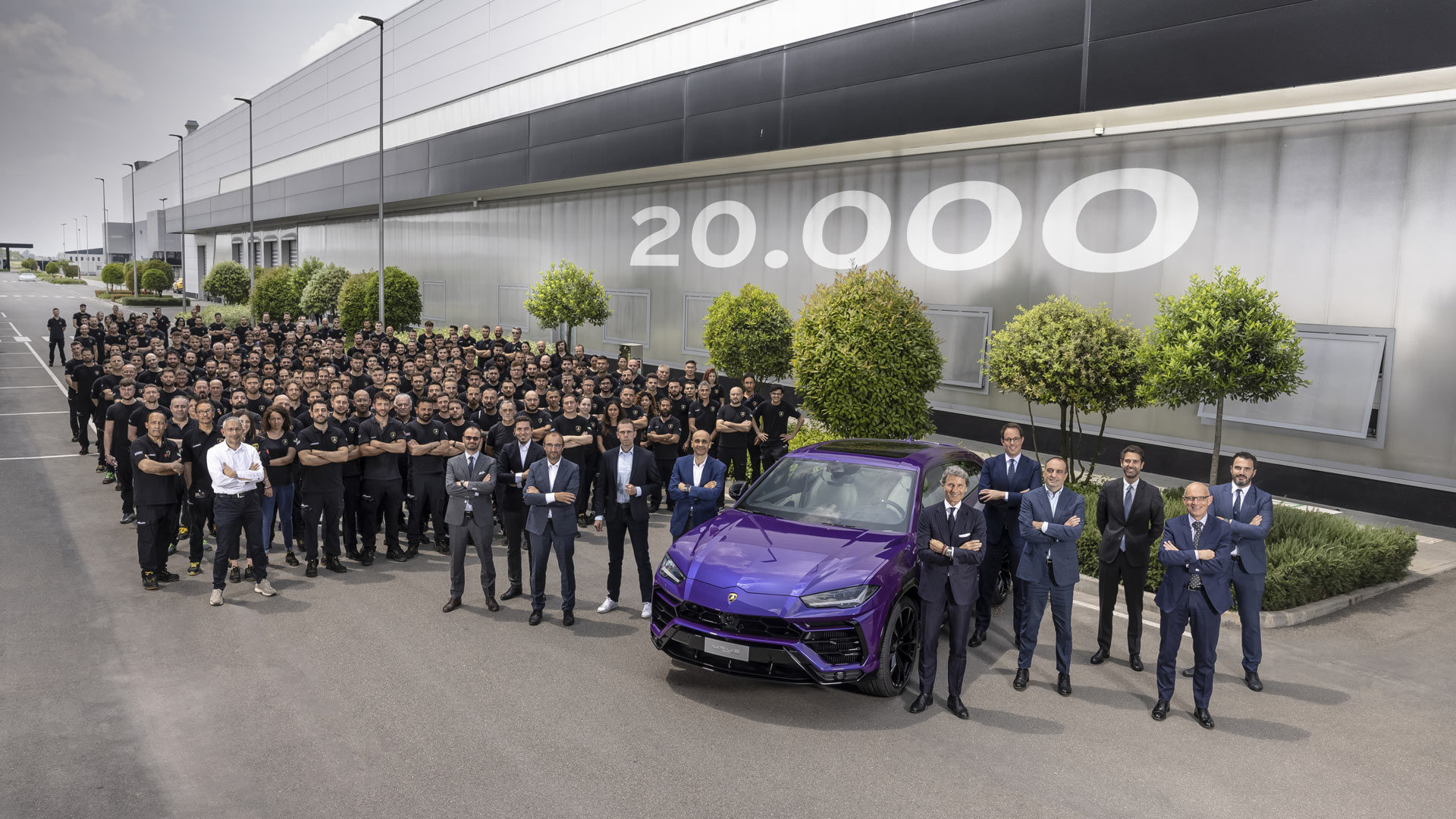 Lamborghini Urus Production Milestone