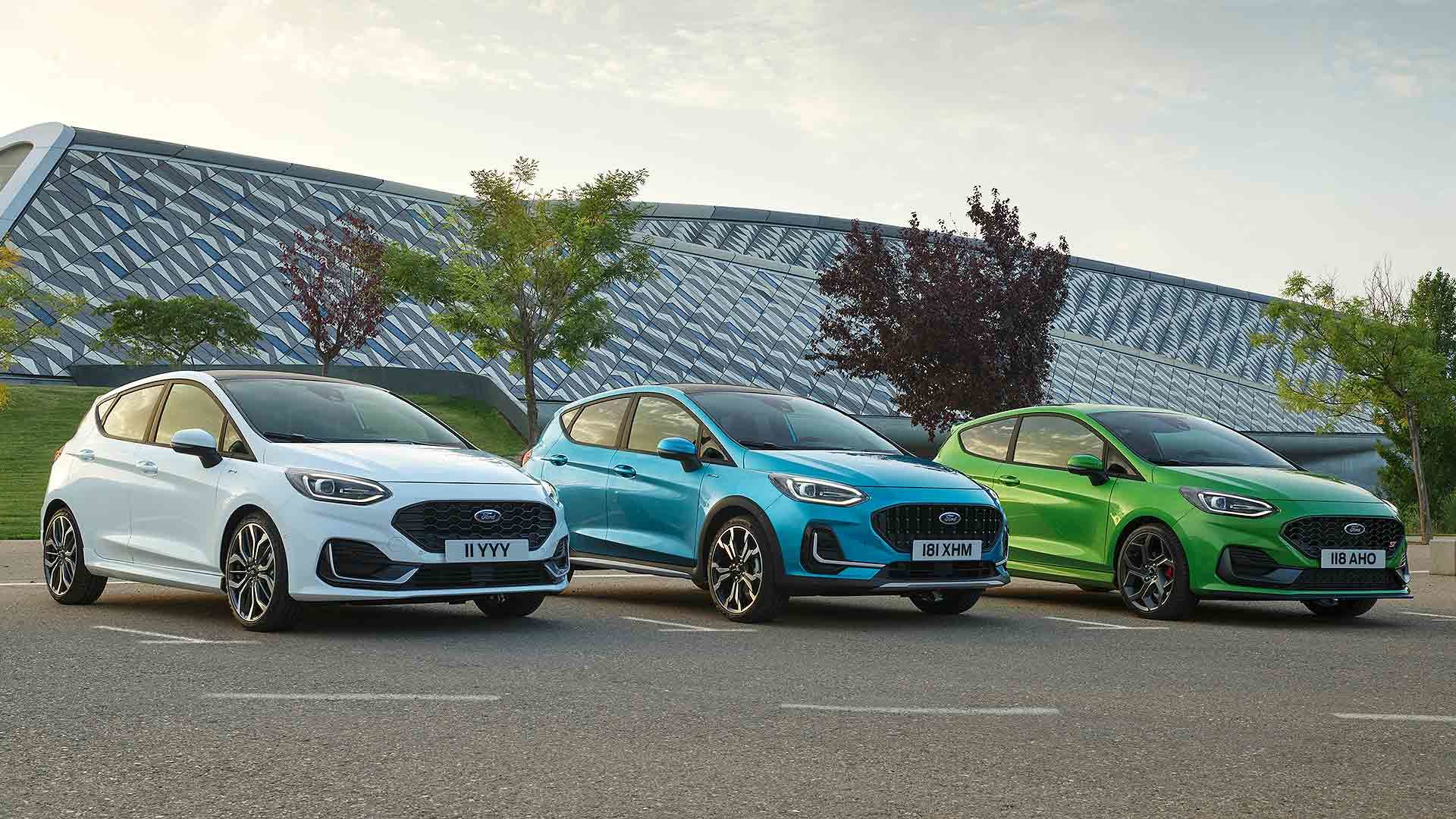 2022 FORD FIESTA RANGE