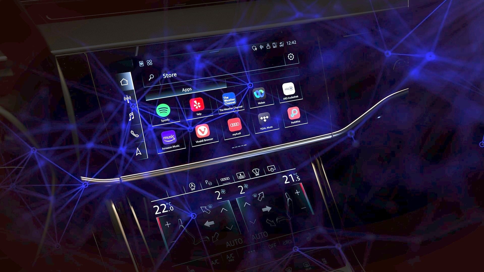 Audi MMI Infotainment App Store