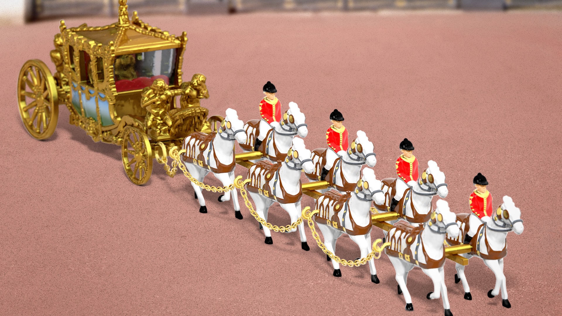 Matchbox Coronation Gold State Coach