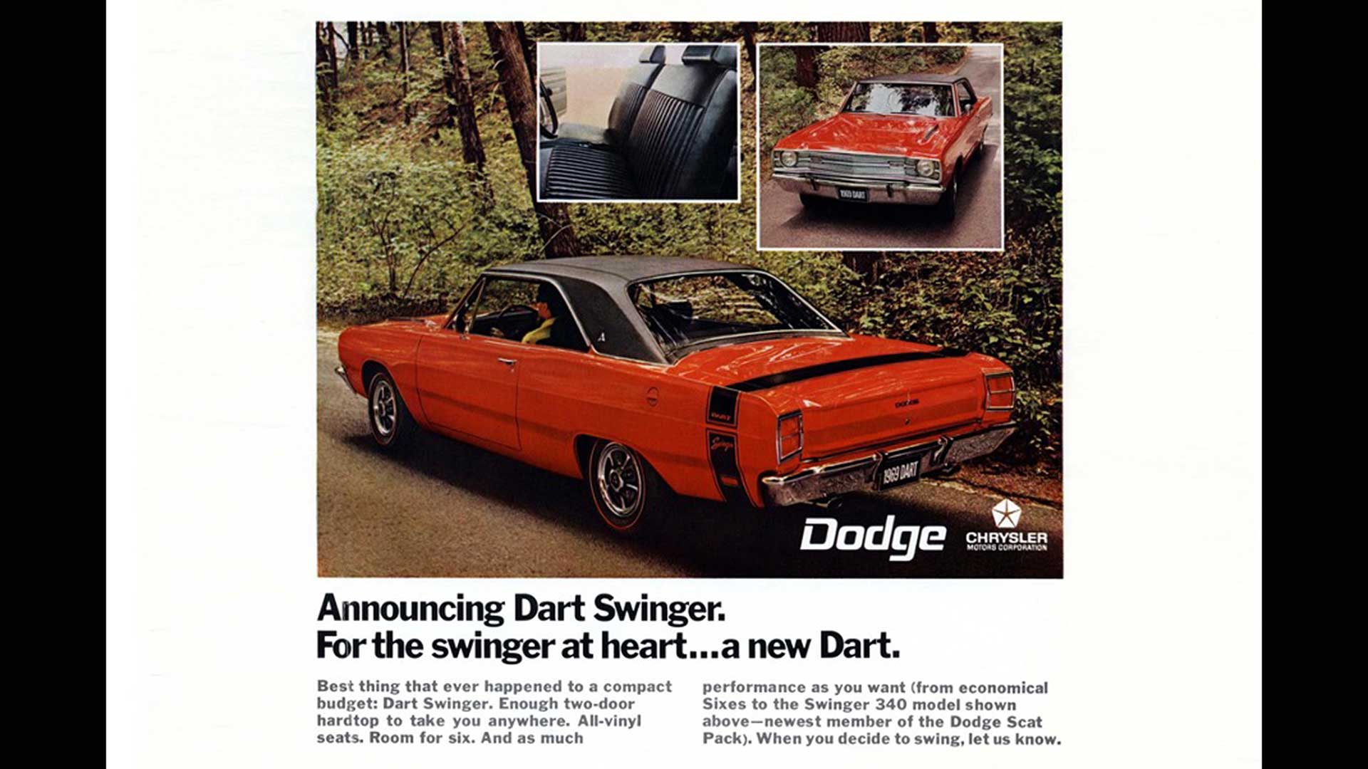 1969 Dart Swinger 340