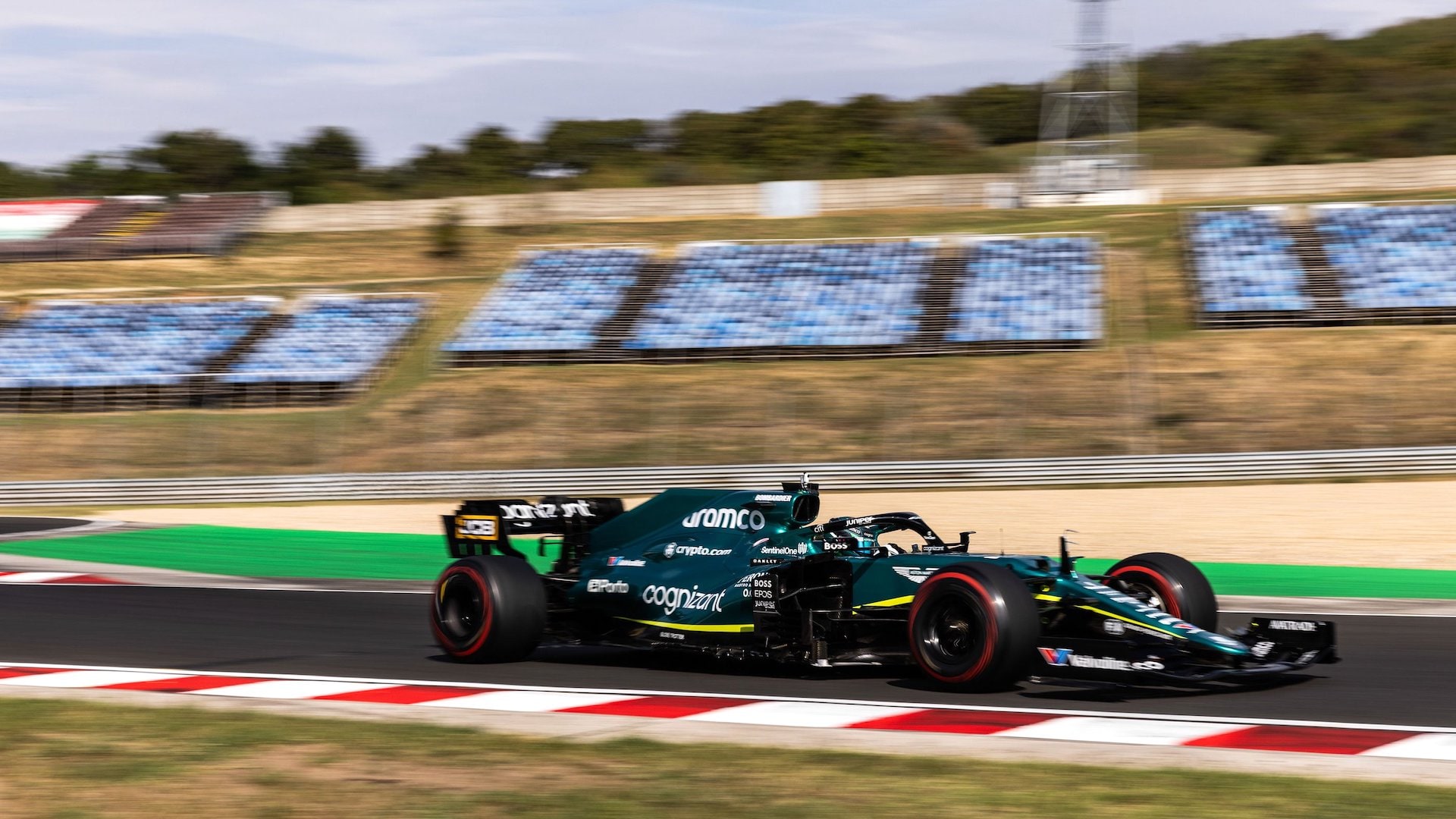 Jess Hawkins Aston Martin F1 Test