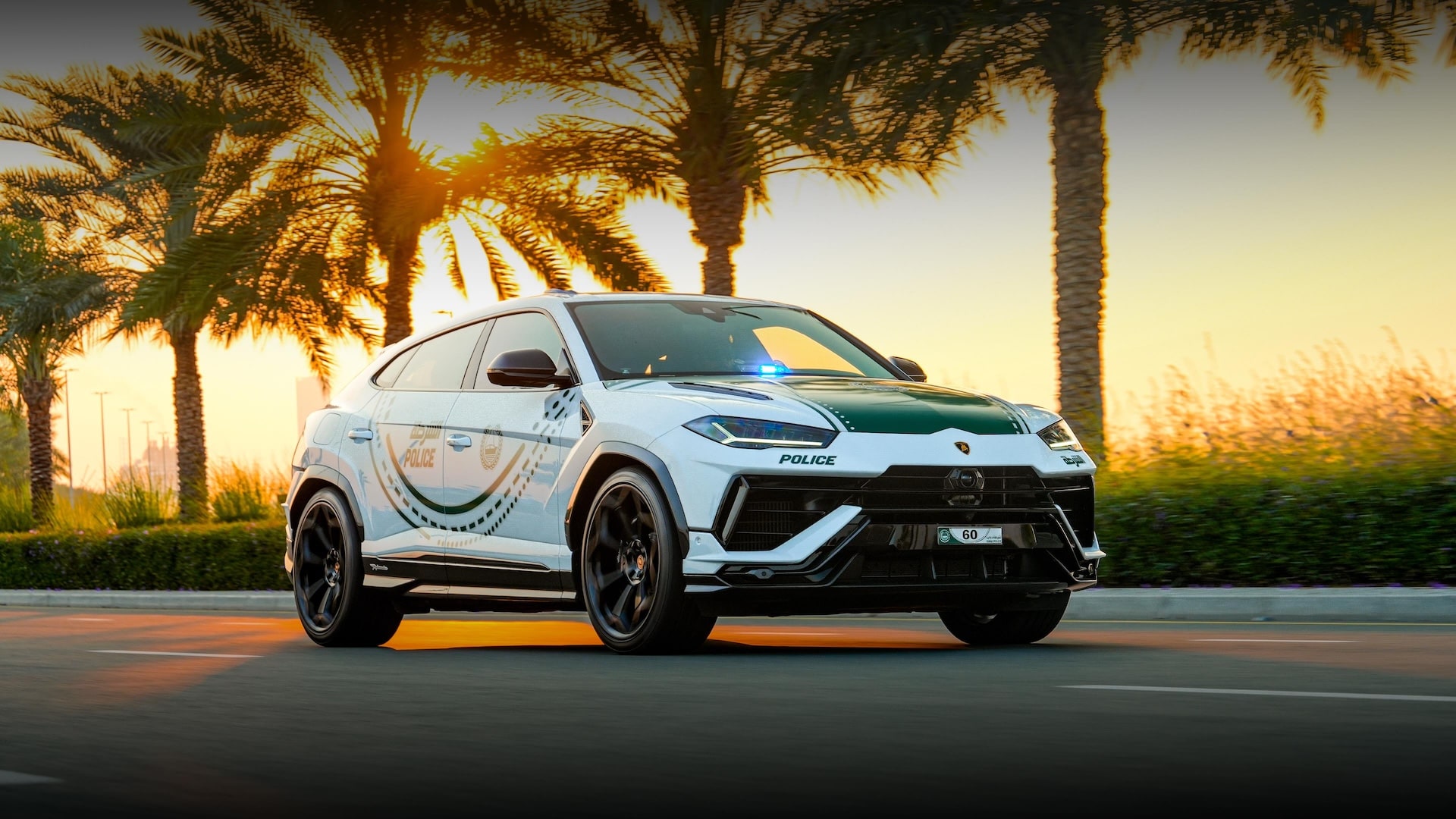 Dubai Police Lamborghini Urus